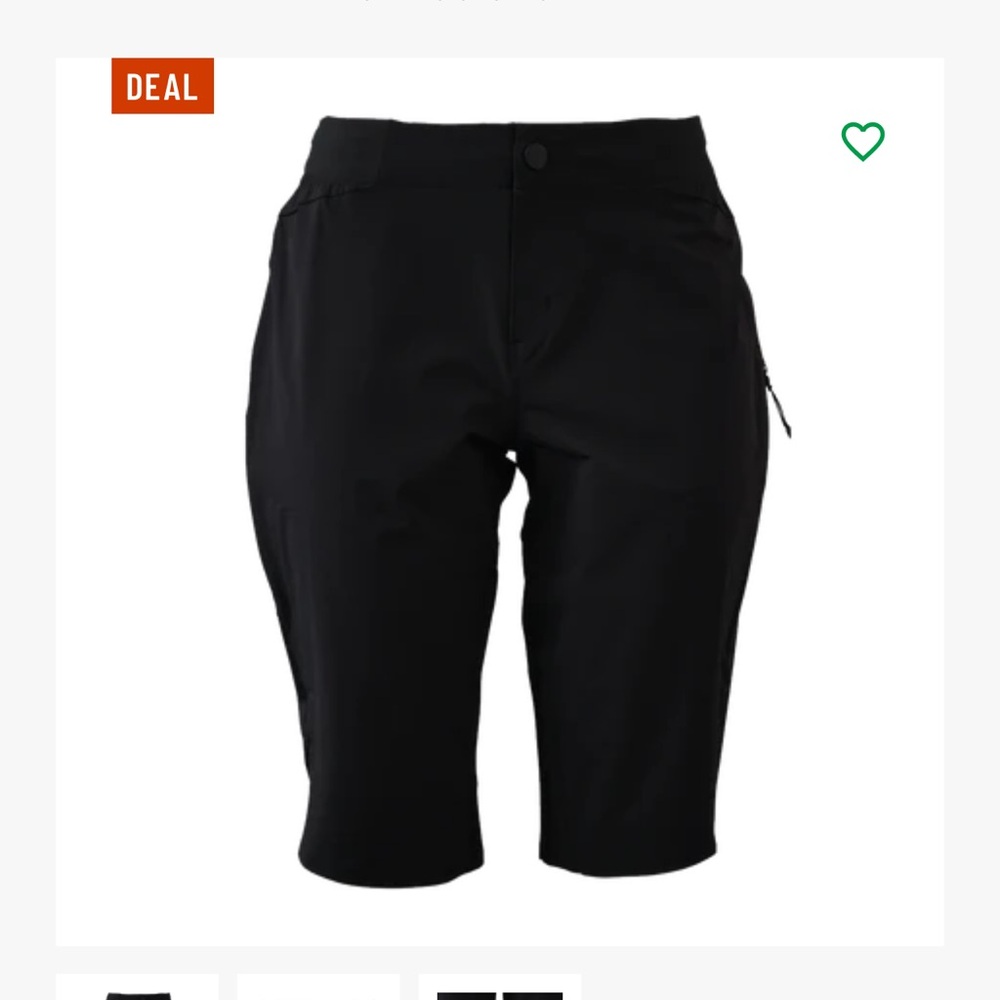 Women's EVNE mountain bike Black Shorts